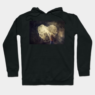 found the heart Hoodie